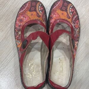 Rieker Women's Multicolor Paisley Flats